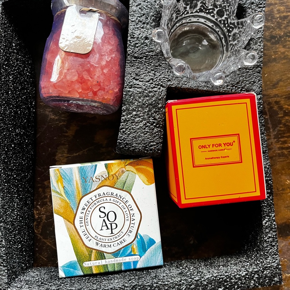 Love 100% Candle, Votive, soap, Bath Crystals